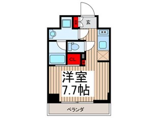 ルブリカント　アラカワ　ベースの物件間取画像